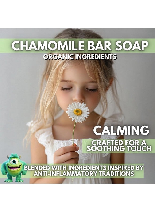KELEBS Hypoallergenic Kids Soap Bar 9 Bars - Organic & Gentle Chamomile Body Wash for Children - Natural Ingredients, Fun Bath Time | Value pack - Image 3