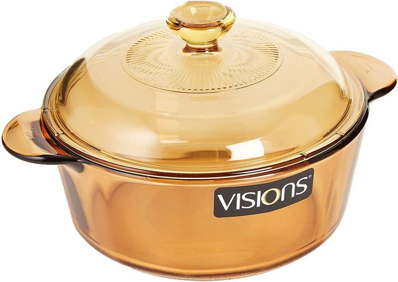 Visions 08 Litre Pyroceram Glass Versa Pot