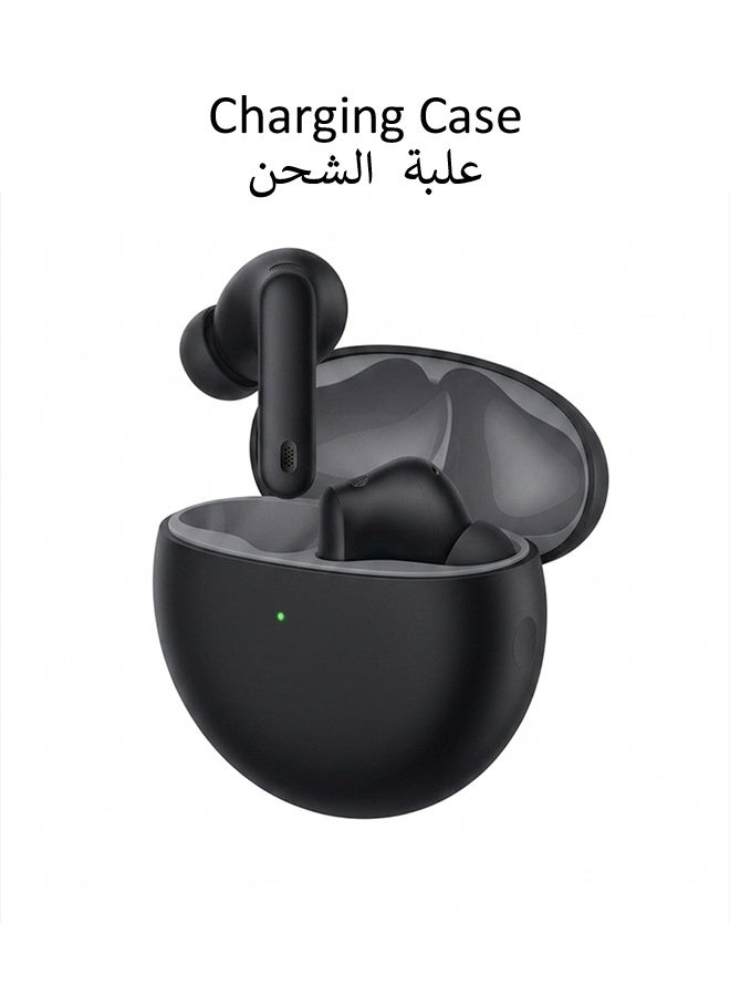 Tempo True Wireless In-Ear Earbuds, Adaptive Noise Reduction, IP54 Sweatproof Fast Charge, For Commute Office Gym Driving Study Travel Black Earphones - Image 4