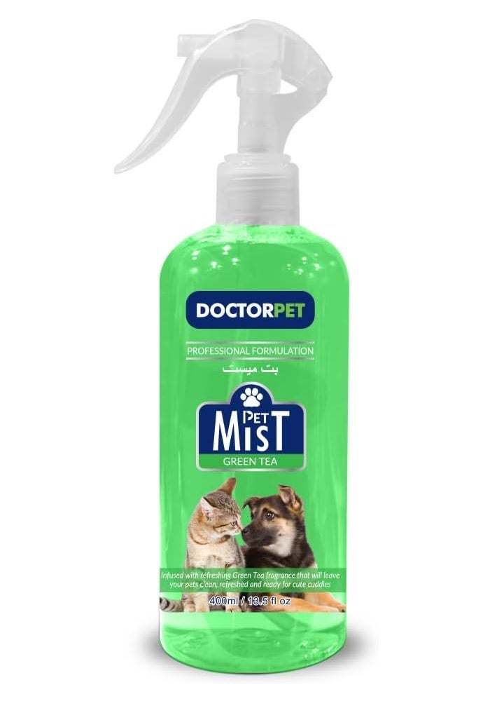 DoctorPet Doctor Pet Green Tea Fragrance Mist Cologne 400ML - Image 1
