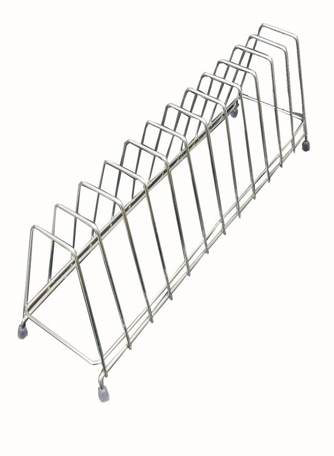Yes Kitchen Thali Rack,Dish Rack,Plate Stand,Dish Stand Lid Utensil 12 Section Plate Kitchen Dish Rack - Image 1