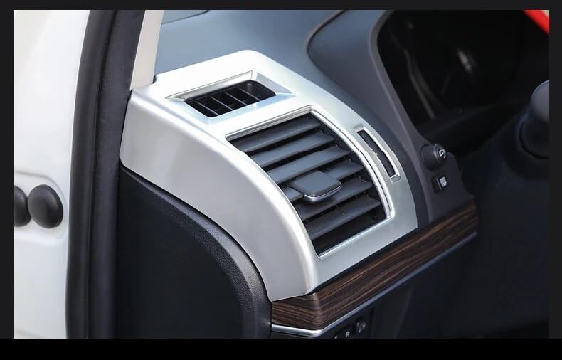 QASULER ABS Chrome Dashboard Air Vent Trim Cover - Image 3