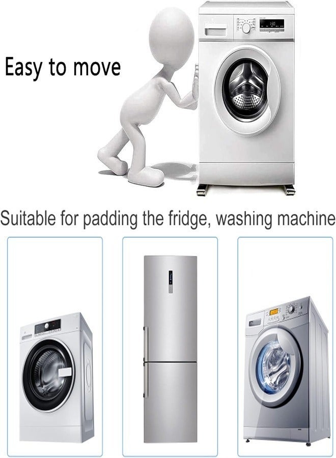 ZEESQUARE Furniture Mover Machine Stand Adjustable Moving Roller for Home Appliances Heavy Power Tools and Equipment with Wheels - Image 4