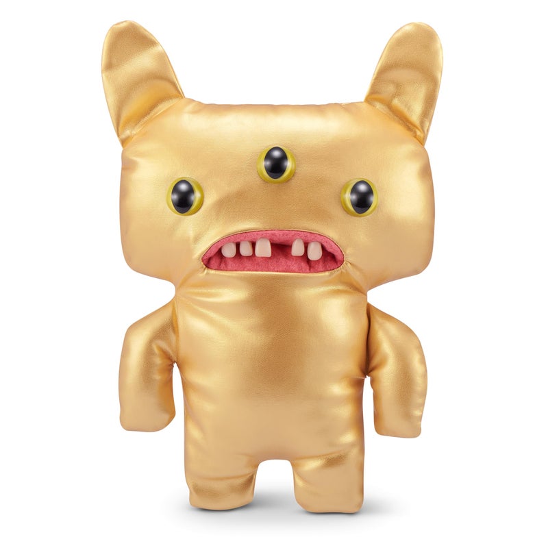 Fuggler Gold Fuggs by ZURU Funny Ugly Monster Plush Collectible Toy Reeko All Over Gold - Image 2