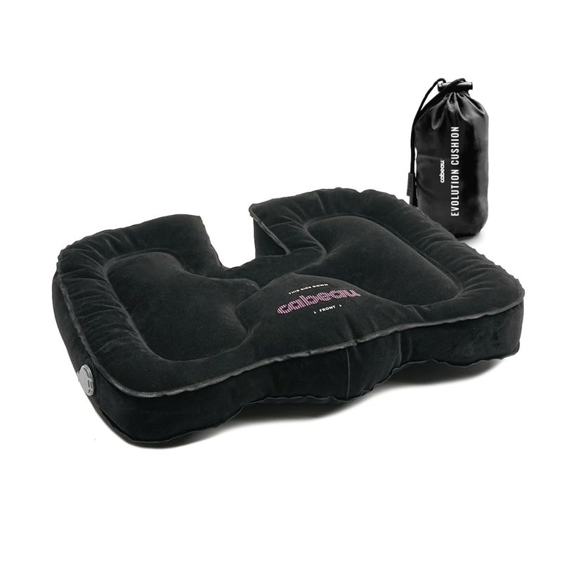 Cabeau Evolution Cushion Portable & Lightweight Inflatable Seat Cushion - Ideal for Office Chairs, School Bleachers, Stadium Seats, and Wheelchairs - Comfort on The Go - Image 1