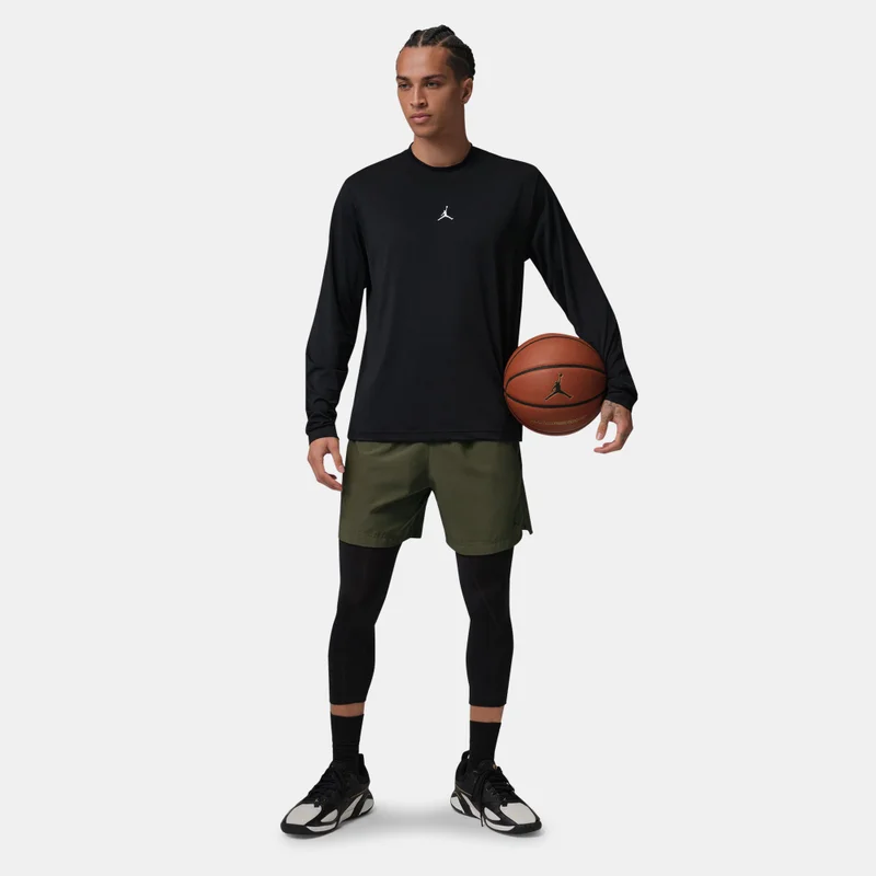 Jordan Green Men's Sport Essentials Dri-FIT Basketball Shorts for Men | Best Price UAE