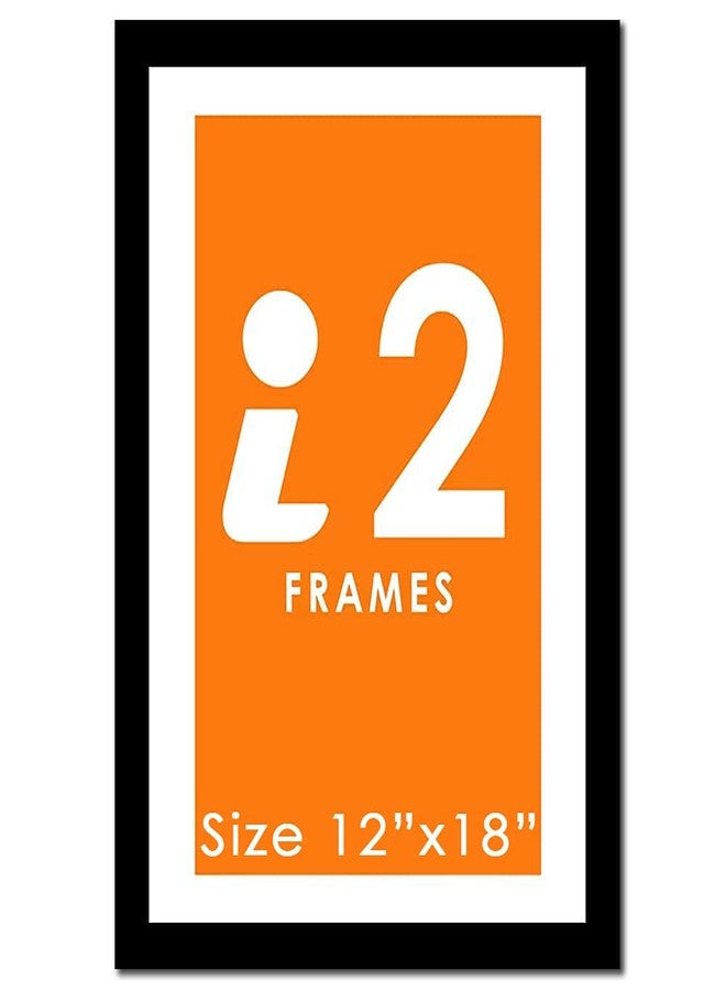 i2 Frames Premium - 12x18 inch photo frame - Black colour - Pack of 2 - Image 2