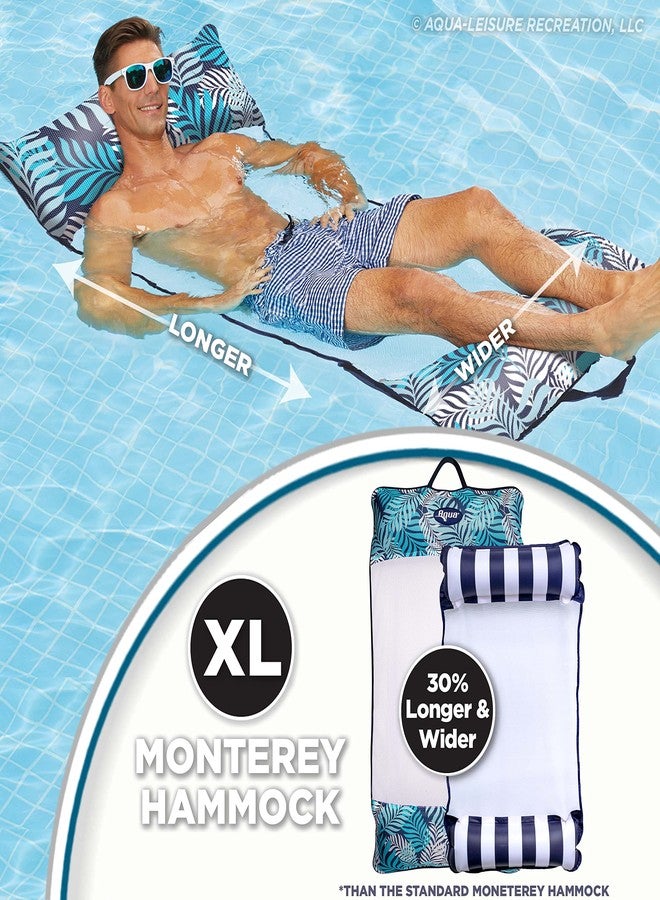 Aqua Original 4-in-1 Monterey Hammock Pool Float & Water Hammock - Multi-Purpose, Inflatable Pool Floats for Adults - Patented Thick, Non-Stick PVC Material - Image 5