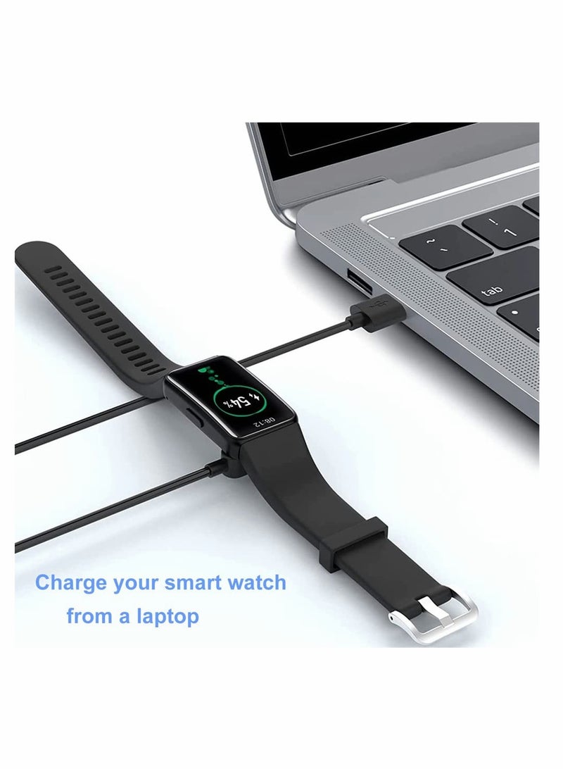 KASTWAVE شاحن ساعة ذكية، كابل شحن ساعة ذكية مغناطيسي ثنائي الدبابيس، متوافق مع YAMAY VeryFitPro SW023 ID205L SW021 ID205U ID205S SW025 Uwatch 3S 3 2 2S - Image 4