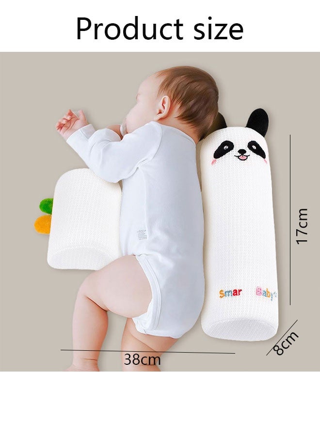 Vinnatsu 3 in 1 Baby Care Pillow and Body Positioner Baby pillow Comfort Pillow Baby shaping pillow With Velcro Anti-rollover Breathable Removable Adjustable Easy To Wash(White) - Image 2