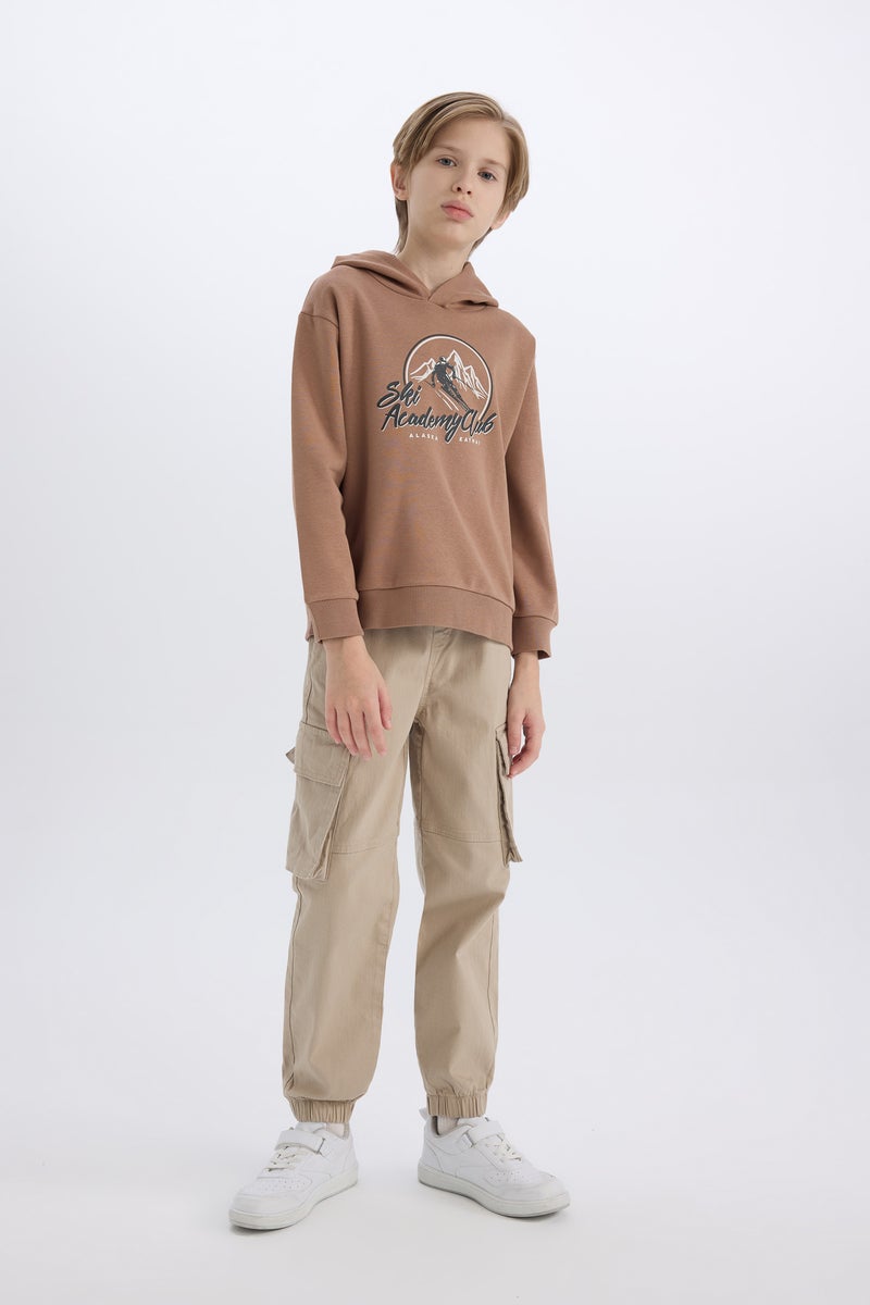 ديفاكتو سويت شيرت اولادي مطبوع قصة عادية - Image 2