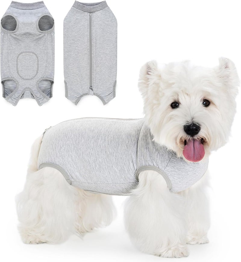 Coppthinktu Dog Surgery Recovery Suit for Dogs After Surgery Female, Dog Onesie Neuter Puppy Spay Shirts, Post-Op Bodysuit Pajamas Anti Licking Abdominal Wounds Cone Alternative - Image 1