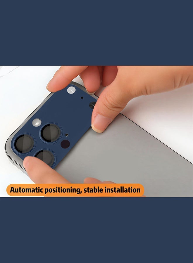 CATANES 2 Pieces Camera Lens Protector for iPhone 15 Pro Max and 16 Pro Max - Imitates the Appearance of iPhone 17 Pro Max for a Stylish Upgrade - Image 5