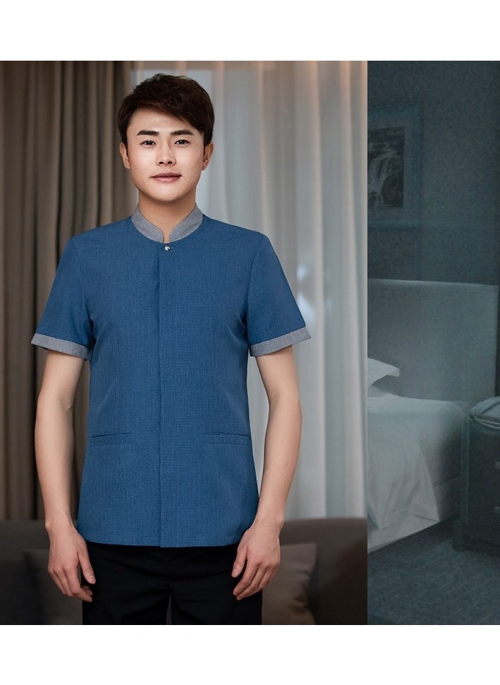 KUYING New Summer Cleaner Work Clothes 