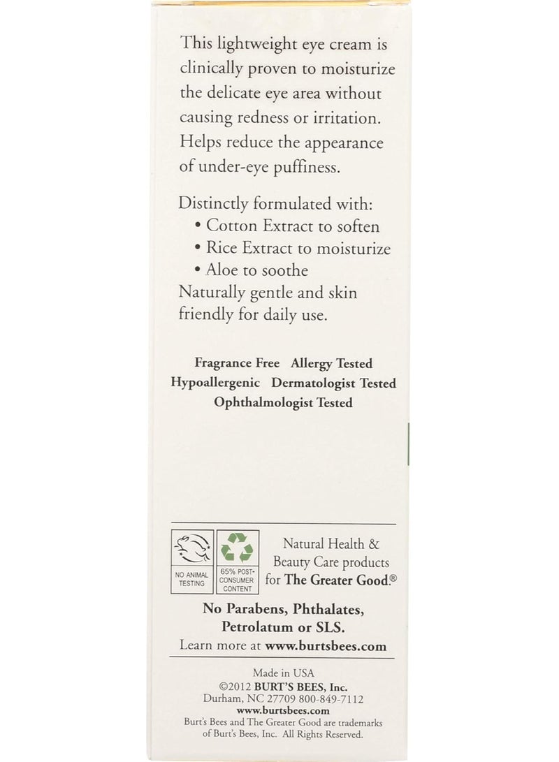 Burt's Bees Sensitive Eye Cream | 14.1g - Image 3
