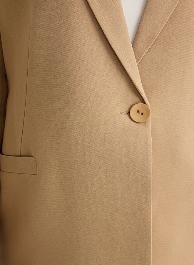 trendyol Regular Lining Detailed Woven Blazer Jacket TWOAW20CE0316 - Image 5