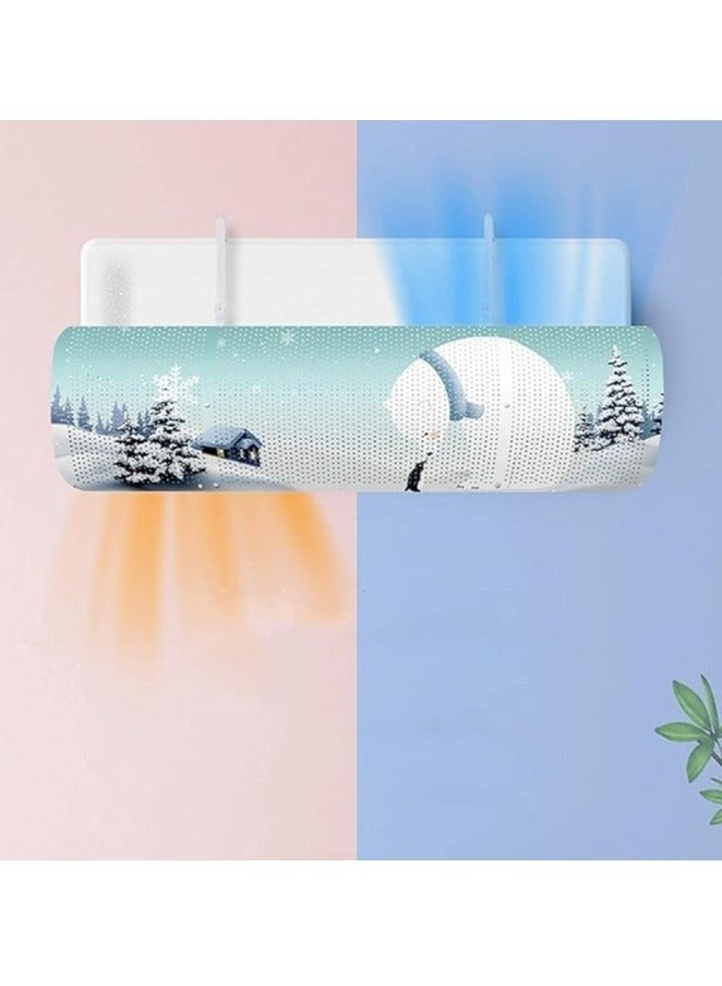 Happy Home Air Conditioner Deflector, Wall Air Conditioner Diffuser for Home Windscreen Deflector Retractable Wind Guide Deflector, Anti-Blowing (Picture May Vary) - Image 3