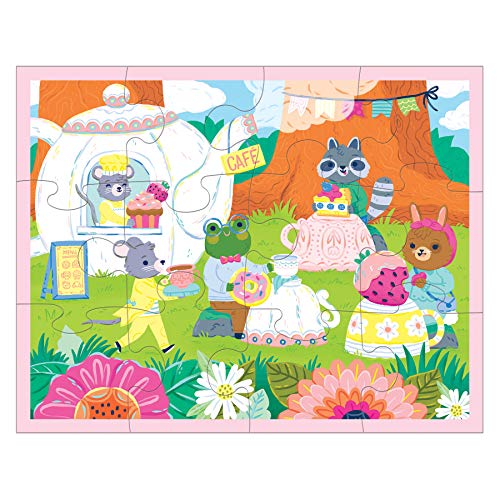 Mudpuppy Tea Party Pouch Puzzle - Image 5