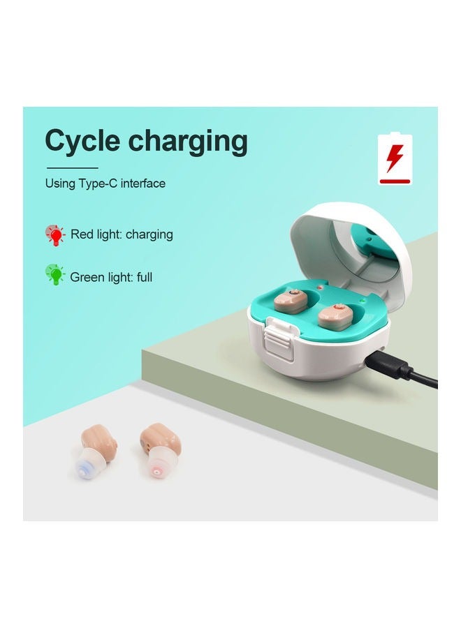 Mini Invisible Hearing-aid Sound Amplifier Volume Adjustable Ear Hearing Assistant Helper for Elderly Hearing Loss People - Image 4