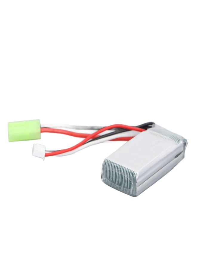 7.4V 850mAh Lithium Battery 703048 For Wltoys V912 V262 V333 V353 BQ202 RC Helicopter 7.4V 850mAh Lipo Battery With for Tamiya Plug - Image 1