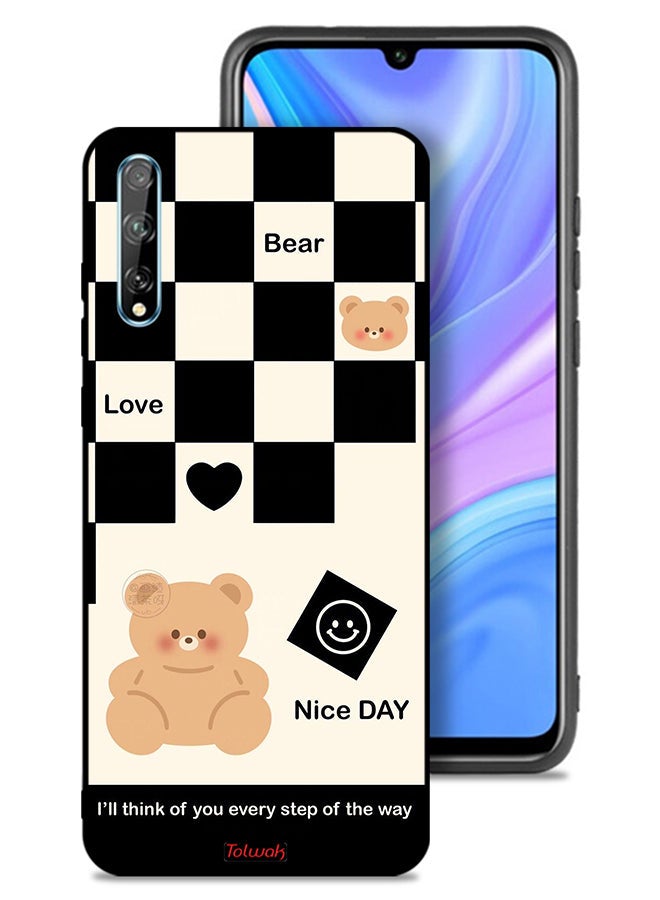 Tolwak Huawei P Smart S Protective Case Cover I Will Think Of You Every Step Of The Way - Image 1