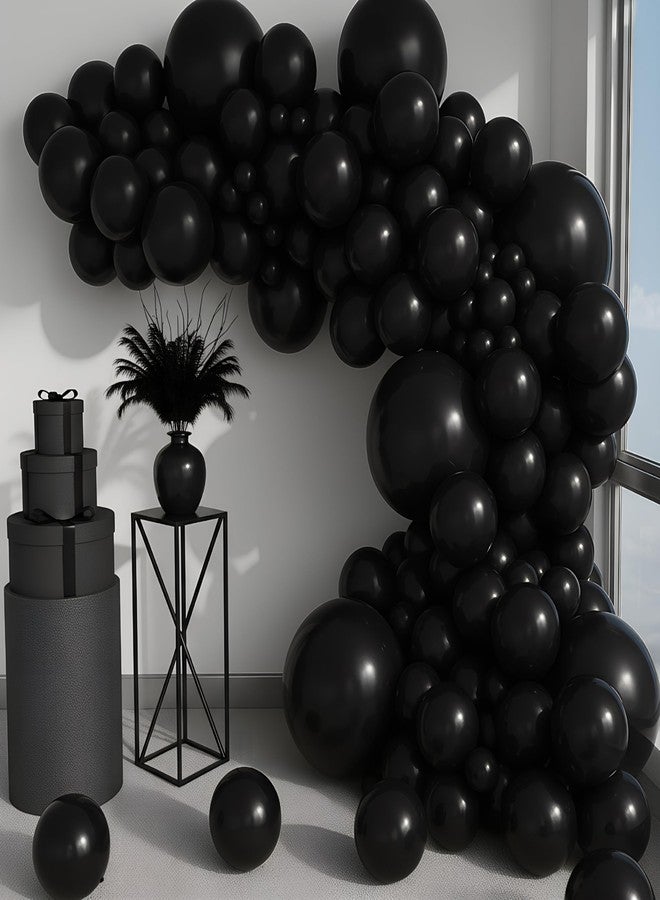 Vellax Balloon Garland Arch Kit – 146 Pcs Black Balloons for Baby Shower, Birthday, Gender Reveal, Wedding Party – DIY Kit by Vellax™ - Image 1