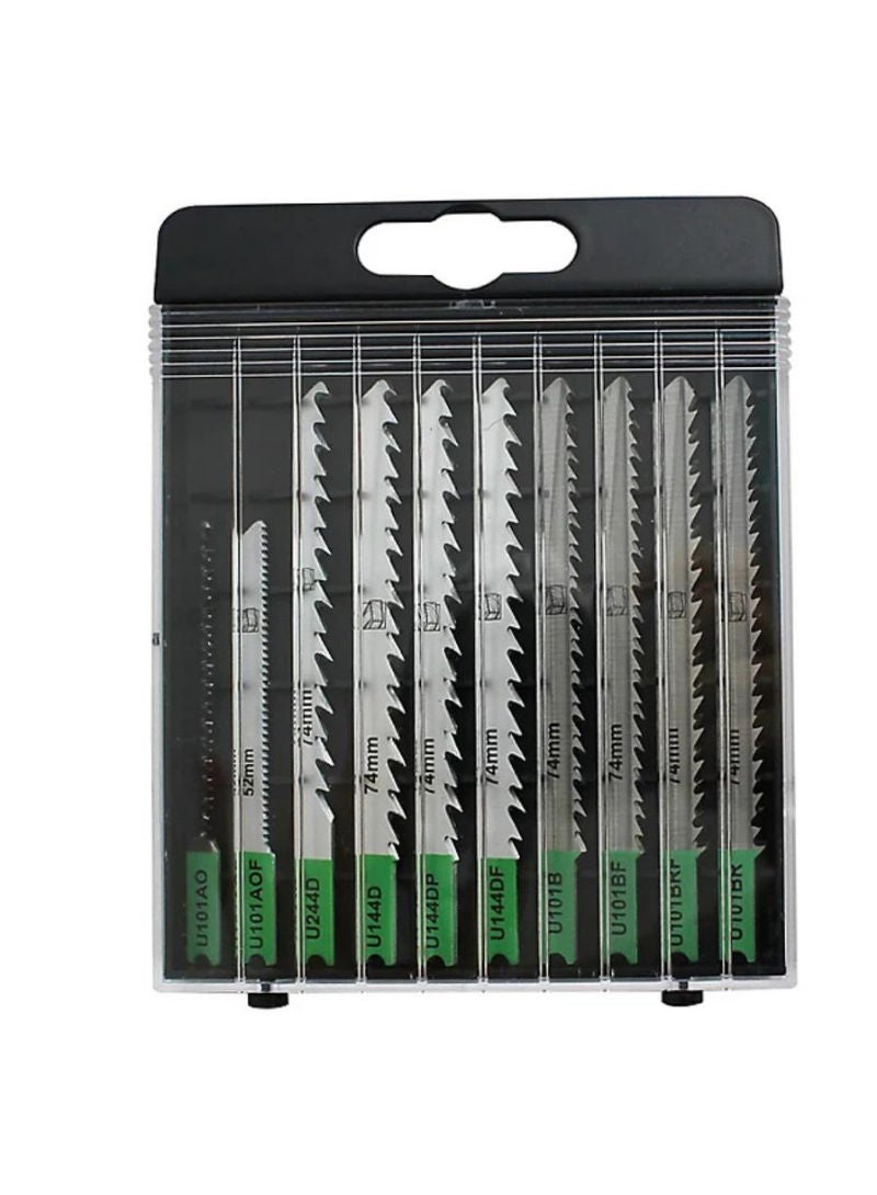 Universal U-Shank Jigsaw Blade Set 10Pcs