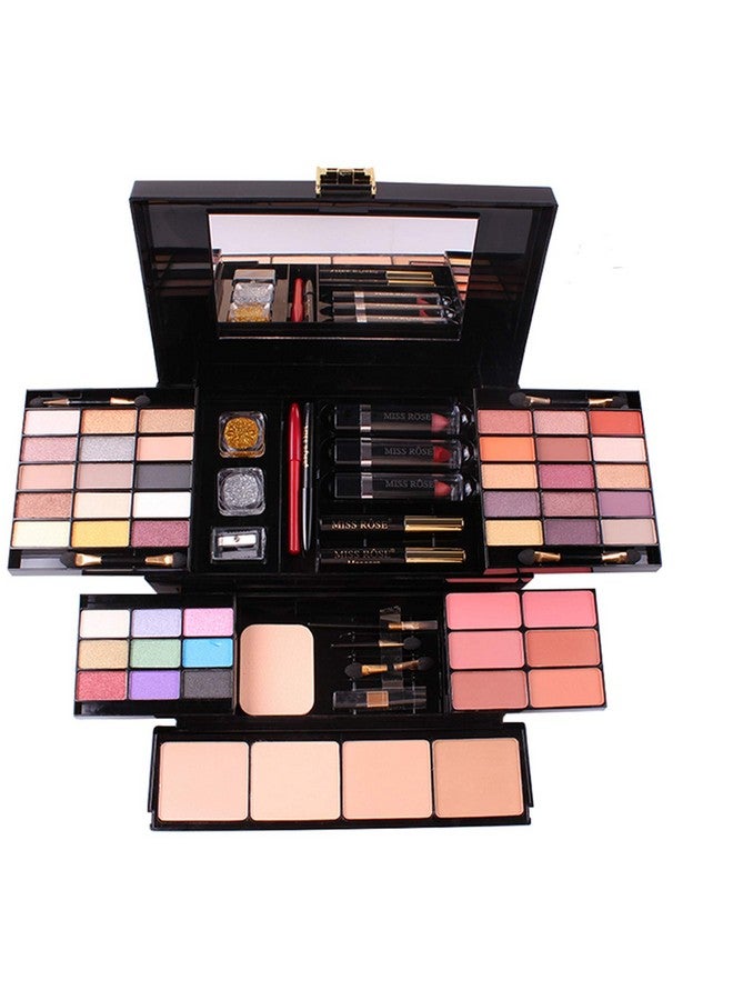 FantasyDay 54 Colors All In One Makeup Gift Set Holiday Birthday Beauty Cosmetic Essential Starter Bundle Include 39 Eyeshadow Palette 6 Blush 6 Sponge Stick 4 Compact Powder 3 Lipstick Eyeliner - Image 1