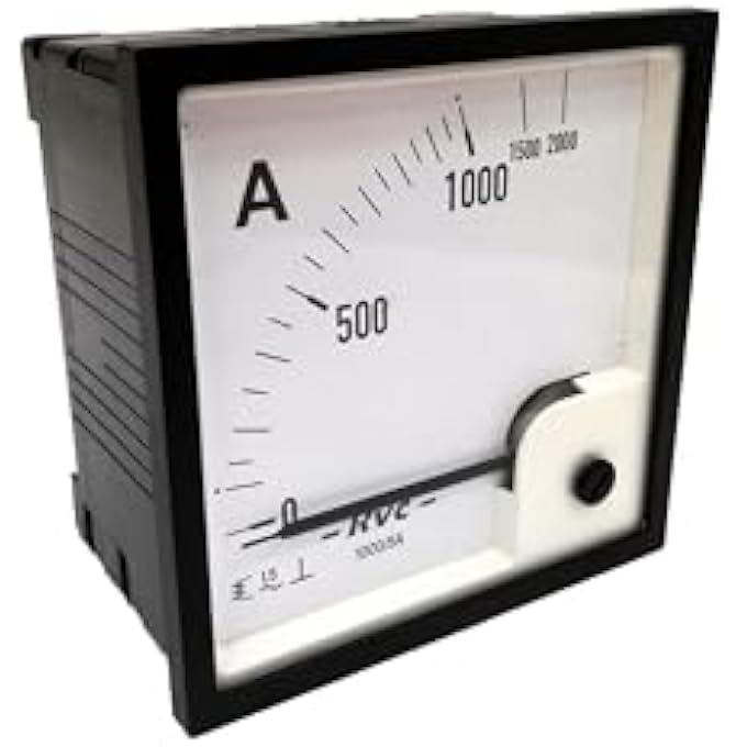 ريحني لوحة قياس التيار المتردد التناظرية 96 × 96 نوع Ct ثانوي 5 أمبير Eri96Esi96 Revalco إيطاليا 86598Ut487 - Image 2