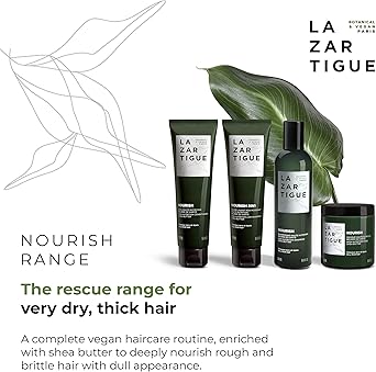 Lazartigue LAZARTIGUE NOURISH High Nutrition Conditioner Enriched with Shea Butter Plant Oils Deep Hydration for Thick Dry Hair 94 Natural Ingredients Vegan SiliconeFree 150ml - Image 5