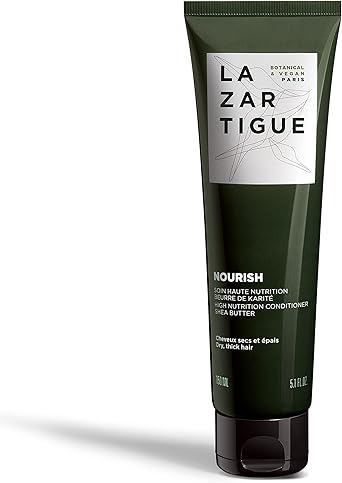 Lazartigue LAZARTIGUE NOURISH High Nutrition Conditioner Enriched with Shea Butter Plant Oils Deep Hydration for Thick Dry Hair 94 Natural Ingredients Vegan SiliconeFree 150ml - Image 1