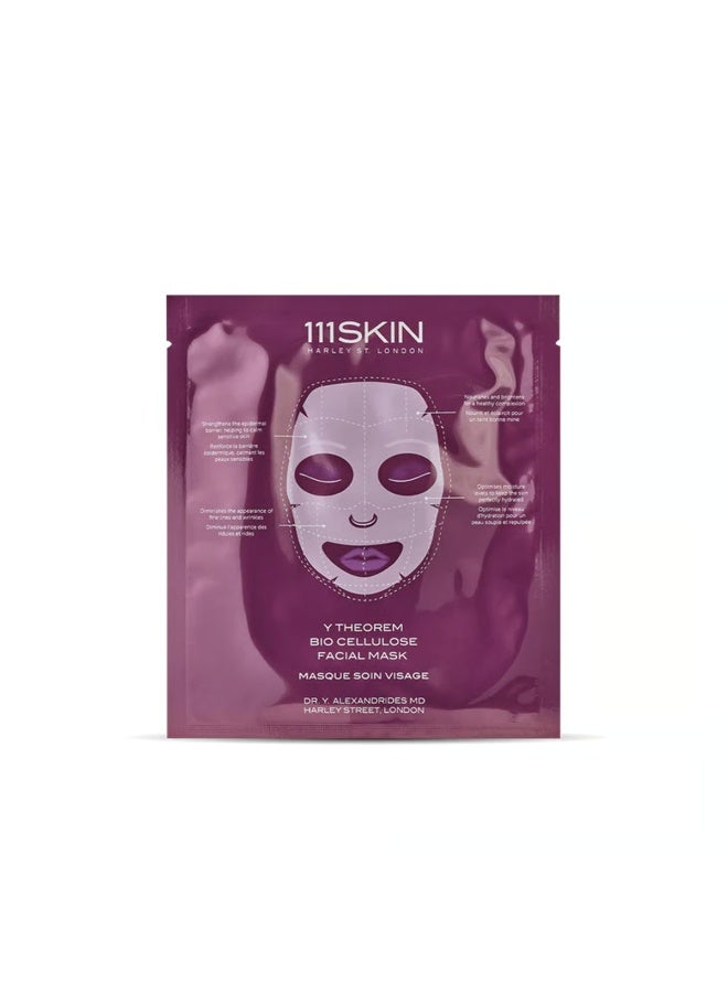 111سكن قناع الوجه 111SKIN Y Theorem Bio Cellulose 23 مل - Image 1