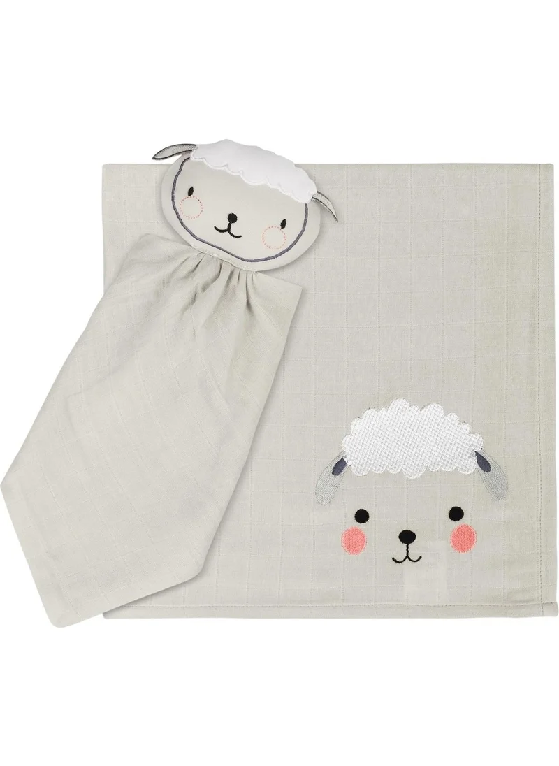 Miespiga Lamb Sleeping Companion + Muslin Set