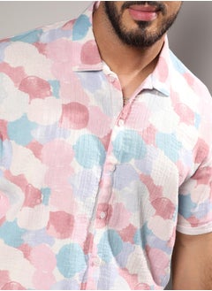 Instafab Plus Artistic Abstract Shirt  - Image 5