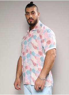 Instafab Plus Artistic Abstract Shirt  - Image 2