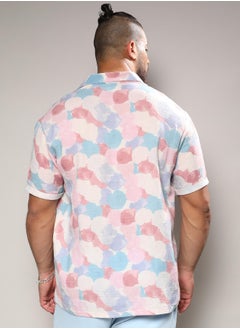 Instafab Plus Artistic Abstract Shirt  - Image 3