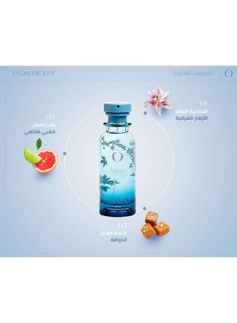 Osma BONJOUR Perfume by OSMA for Unisex 150ml - Image 2