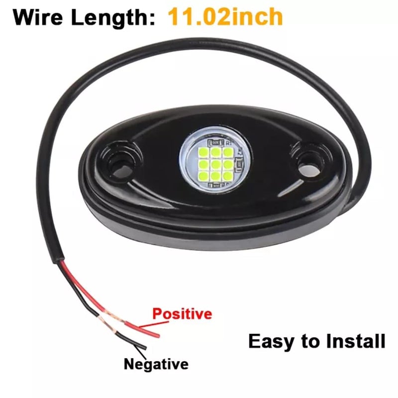 sulfar Under Car Tube Underbody Glow System Neon Light Underglow - Green - Image 4