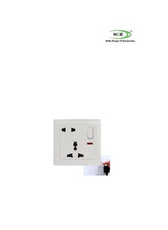 HCE Wall Plate Universal Socket 2Rp Socket 