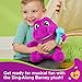 Barneys World Toddler Toys by FisherPrice Barney Tall Plush 105 inch Figure with Sounds Soft Texture for Play Kids Ages 2 Years - Image 4