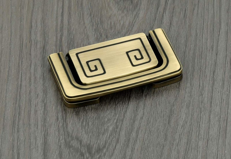 HARMONUS,Antique Finish Kadi, Door Cabinet Puller & olding Handles & Ring Drawer Kadi Pull Set(Pack of 2 Pieces) - Image 3