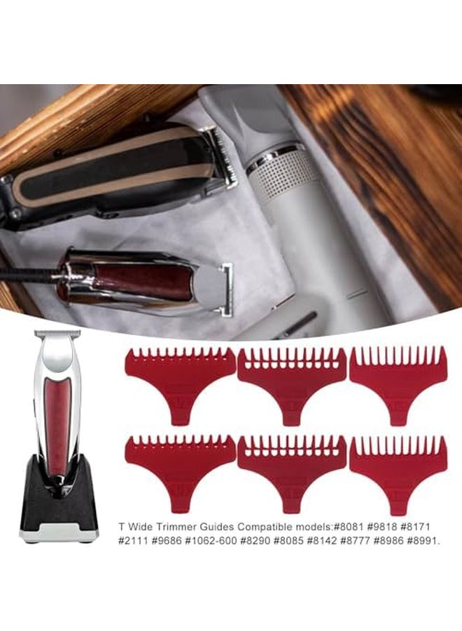 Wahl 5 Star Detailer 2111 Trimmer Guide Set 3 Sizes 1 2 1 1 1 2 Inch for T Wide Blade 2215 - Image 5