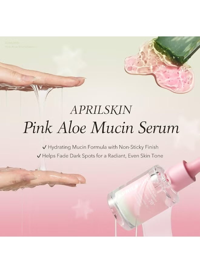 أبريل سكين سيروم الصبار الوردي 1.01 أونصة سائلة (30 مل) تركيبة مرطبة من الصبار جيجو بنسبة 78% مع لمسة نهائية غير لاصقة للحصول على مظهر متوهج زجاجي، منتجات العناية بالبشرة الكورية - Image 2