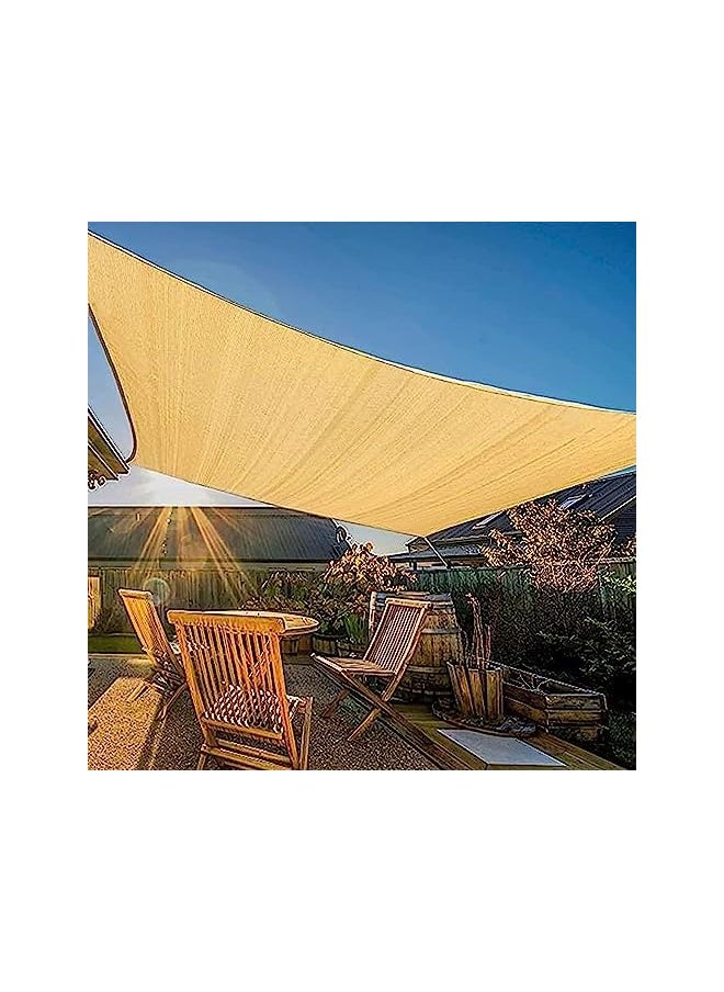 Arabest - Shade Cloth 3X5M Rectangle Awning Sun Shade 95 Percent Outdoor Shade Sails Outdoor Uv Block Cover Perfect For Outdoor Patio Garden Yard Backyard Pergola Decking Swimming Pool - Image 1