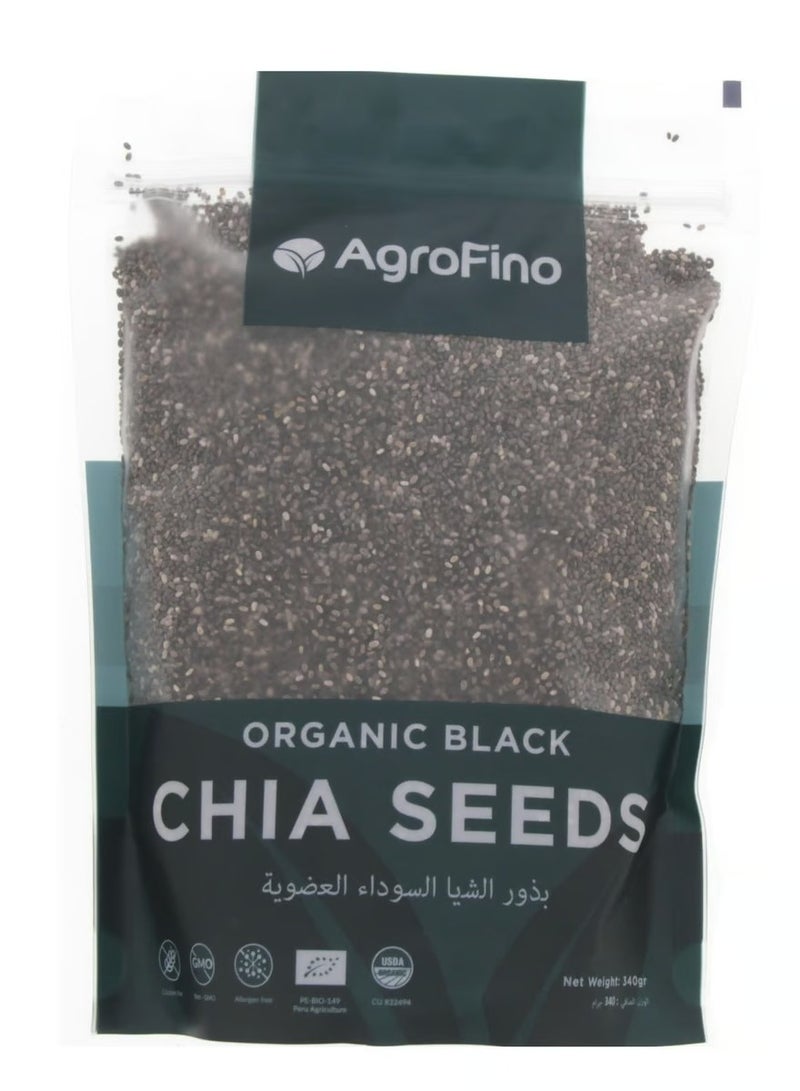 بذور الشيا السوداء العضوية ٣٤٠ جرام