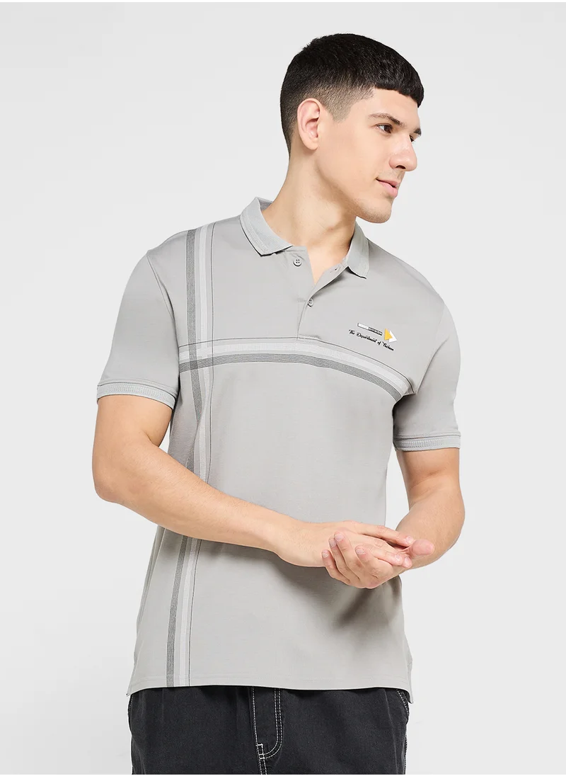 سفنتي فايف Casual Polo Shirt