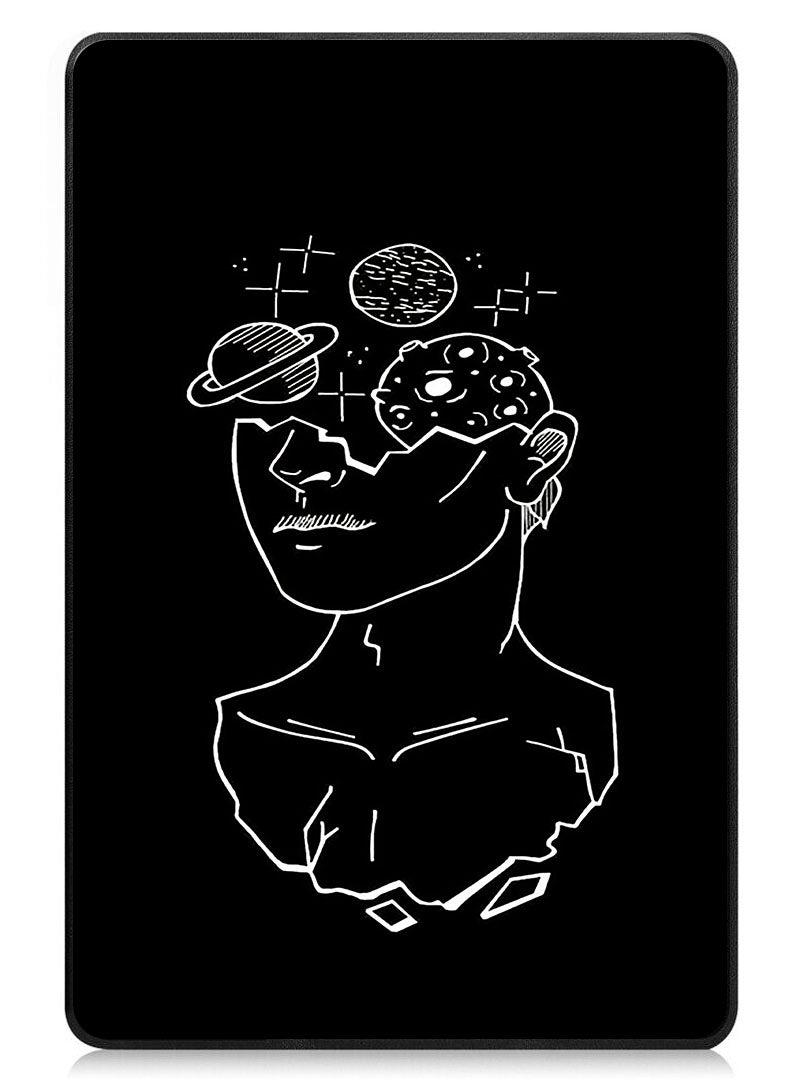 Theodor Protective Flip Case For Apple iPad mini 7th Generation (A17 Pro 2024 Model) (Mini 6 2021 Model  6th Generation) With Trifold Stand Auto Wake Sleep Shockproof Cover Women Art - Image 1