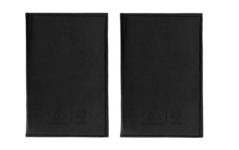 Campio Bill Folder for Restaurant and Hotel with Card and Receipt Holder, Business File Folder, Document Holder, Portfolio, Organizer and Planner - Pack of 2 - Image 1