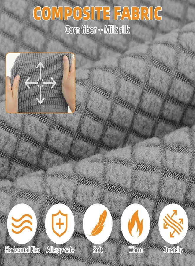 كولتيل كنزة كولتايل للقطط من سلالة سفينكس - كنزات صوفية ناعمة للقطط فقط، ملابس حيوانات أليفة مرنة بأكمام، ملابس شتوية سميكة ودافئة للقطط عديمة الشعر، بيجامات للجراء الصغيرة، رمادي متوسط - Image 3