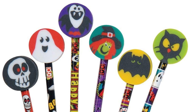 Geddes Raymond Geddes Boo Buddies Number 2 Pencils With Giant Pencil Top Erasers (Pack of 36) - Image 3